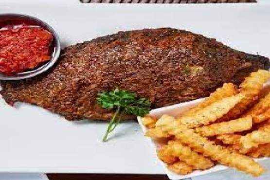 Grilled Tilapia with Fries