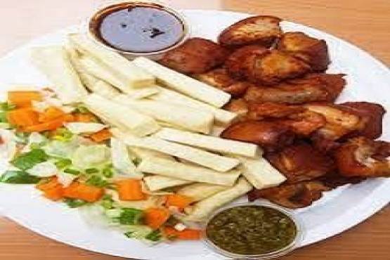 Fried Pork / Yam / Potato Chips