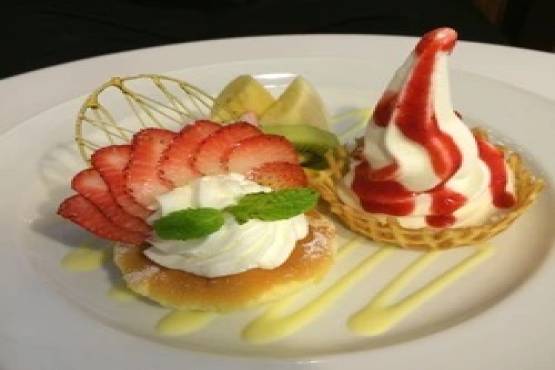 Pancake and Ice Cream