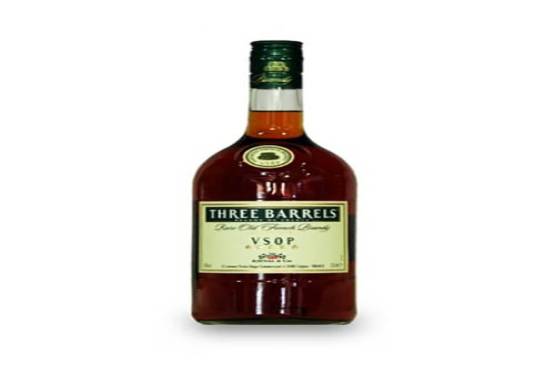 Three Barrels French Brandy